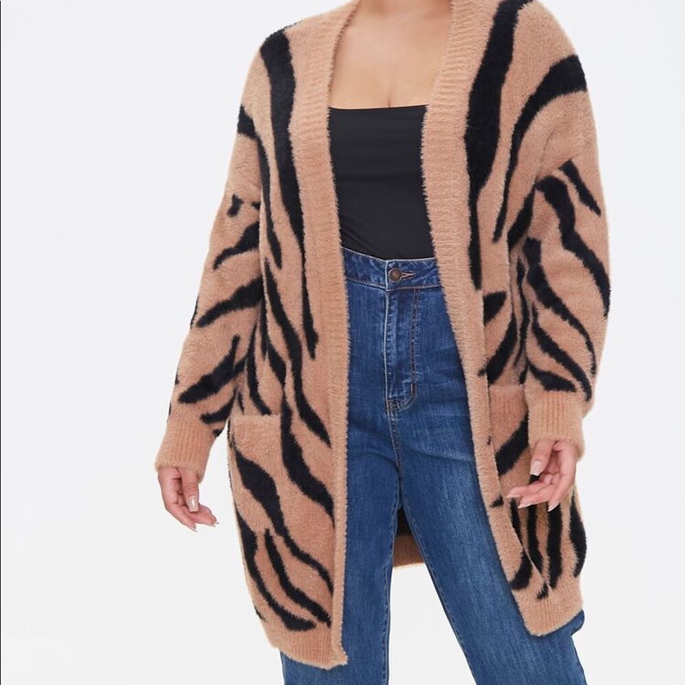 Zebra cardigan